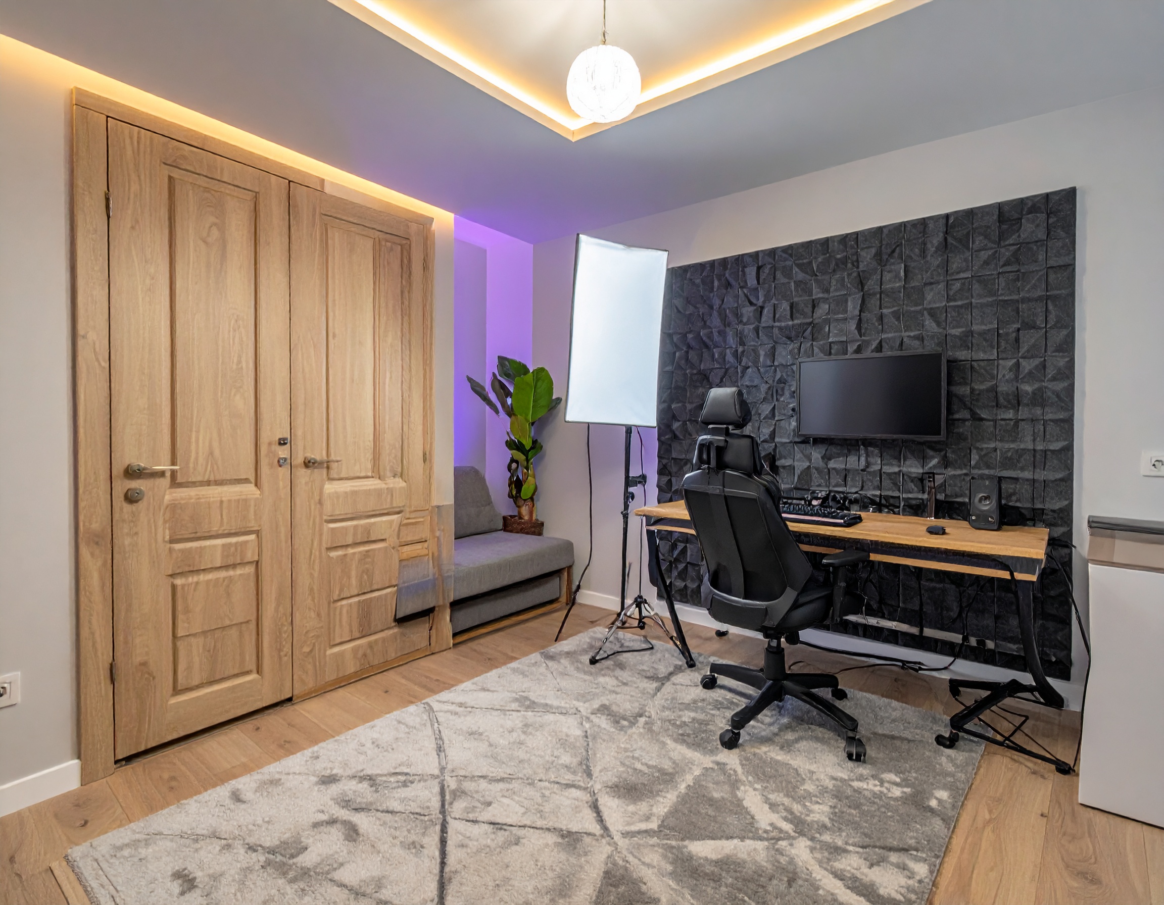 自宅の一室を「プロのオフィス」にするための防音・照明・背景の環境構築ガイド